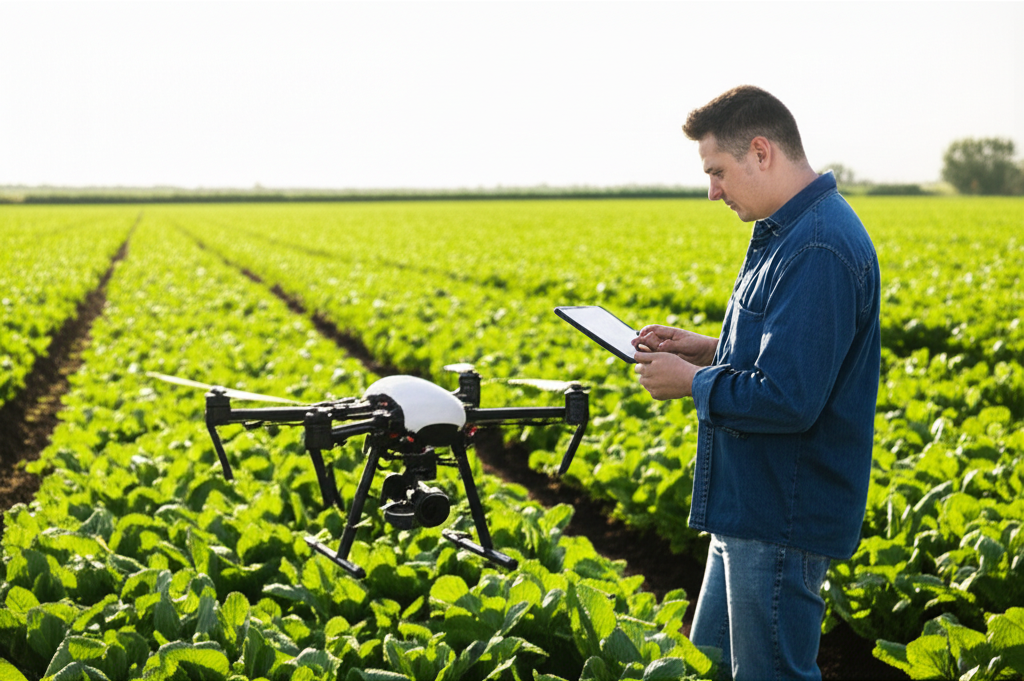 智慧農業與無人機技術的跨領域整合