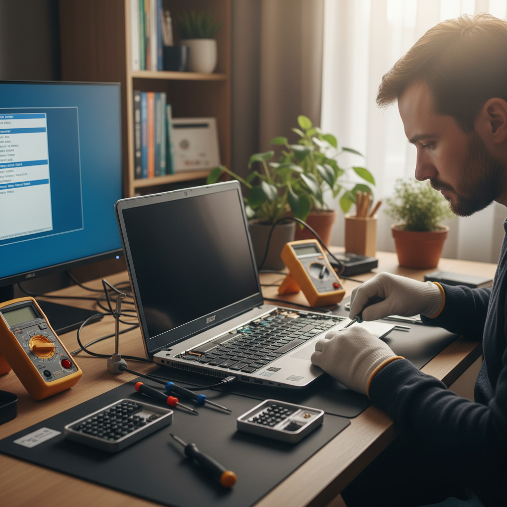 Acer筆電重灌系統與BIOS設定最佳實踐
